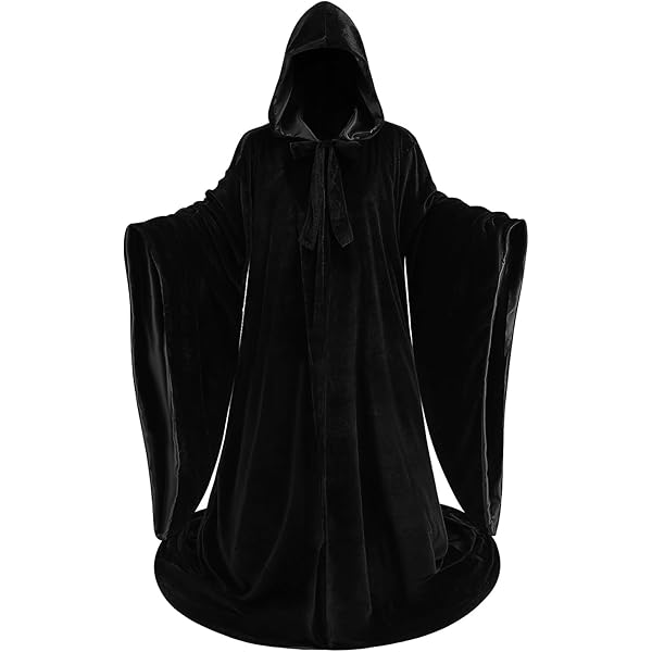 Amavel Secret Wizard マント Amazon.com: TOONRAIN Velvet Wizard Robe with Satin Wizard Cloak